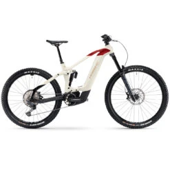 Haibike HYBE 9 I750Wh - 29"/27.5" Electric Mountain Bike - 2024 - Matt Gloss Grey Red