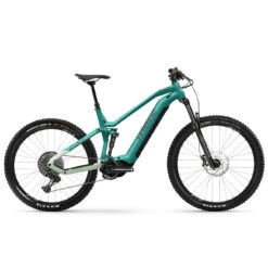 Urban Volt Bike Sales 37 Haibike ALLMTN 2 I720Wh - Electric Mountain Bike - 2023 - Aqua / Green / Black - Matt