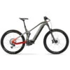 Haibike ALLMTN 4 I720Wh - 29"/27.5" Electric Mountain Bike - 2023 - Khaki Green/red - Gloss -Urban Volt Bike Sales haibike my22 allmtn 4 1238364