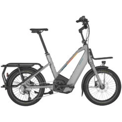Bergamont HANS-E - Electric City Bike - 2023 - Shiny Mortar Grey -Urban Volt Bike Sales hans e 2 1426009
