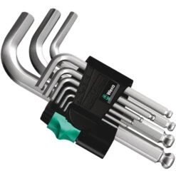 Wera 950/9 Hex-Plus 3 - L-key Set - 9 Pcs.