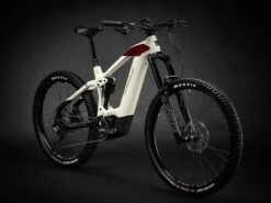 Haibike HYBE 9 I750Wh - 29"/27.5" Electric Mountain Bike - 2024 - Matt Gloss Grey Red -Urban Volt Bike Sales hybe 6 1572307