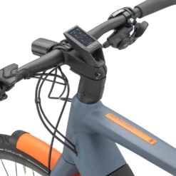 BMC 257 AMP AL ONE - Electric City Bike - Powder Steel Blue -Urban Volt Bike Sales innovation bmc 257 al amp one 06 comfortable 1412908