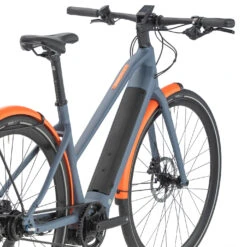 BMC 257 AMP AL ONE ST - Women Electric City Bike - Powder Steel Blue -Urban Volt Bike Sales innovation bmc 257 al amp one st 02 swiss design1 1412935