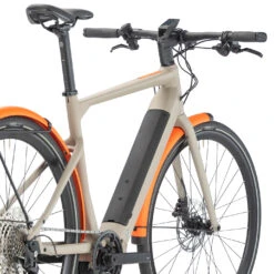 BMC 257 AMP AL TWO - Electric City Bike - Powder Sand -Urban Volt Bike Sales innovation bmc 257 al amp two 02 swiss design 1412952