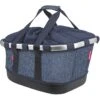 KLICKfix Bikebasket GT For Racktime - Twist Blue