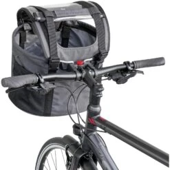 KLICKfix Doggy Shopper - Dog Basket - Grey/black -Urban Volt Bike Sales klickfix 0320gr 11 1432454