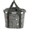 KLICKfix Bikebasket - Zebra