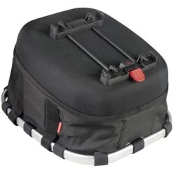 KLICKfix Bikebasket GT Bicycle Basket For Racktime - Twist Silver -Urban Volt Bike Sales klickfix bikebasket gt bicycle basket for racktime twist silver 3 997435