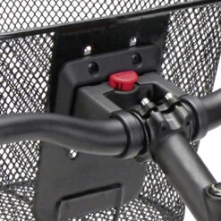 KLICKfix Uni Handle Bar Basket 0397 - Black -Urban Volt Bike Sales klickfix uni 0391klik 05 1566642