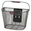 KLICKfix Uni Handle Bar Basket 0397 - Black -Urban Volt Bike Sales klickfix uni 0397ka 01 1566650