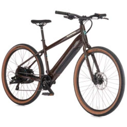 Kona DEW HD - Urban E-Bike - 2023 - Gloss Thunder / Sandal -Urban Volt Bike Sales kona dew hd 00 1357985