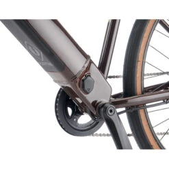 Kona DEW HD - Urban E-Bike - 2023 - Gloss Thunder / Sandal -Urban Volt Bike Sales kona dew hd 12 1357992