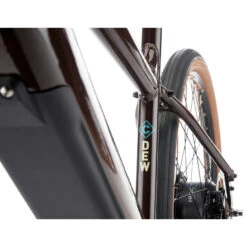 Kona DEW HD - Urban E-Bike - 2023 - Gloss Thunder / Sandal -Urban Volt Bike Sales kona dew hd 16 1357995