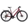 Orbea VIBE MID H30 EQ Women Urban E-Bike - 2022 - Metallic Dark Red (gloss) -Urban Volt Bike Sales m312ttcc orbea yh vibe mid h30 eq m 1 1150844