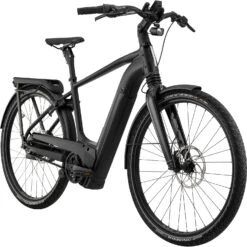 Cannondale MAVARO NEO 1 - Electric City Bike - 2023 - Matte Black -Urban Volt Bike Sales mavaro neo 1 black 3 1440833