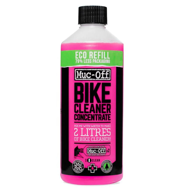 Muc-Off Bike Cleaner Concentrate Nano Gel 500ml Bottle - Pink 3 Muc-Off Bike Cleaner Concentrate Nano Gel 500ml Bottle - Pink