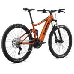 Giant STANCE E+ 2 SPORT 29" 500Wh - MTB E-Bike - 2022 - Amber Glow -Urban Volt Bike Sales my22stanceeplus229 color amberglow rear 1091899