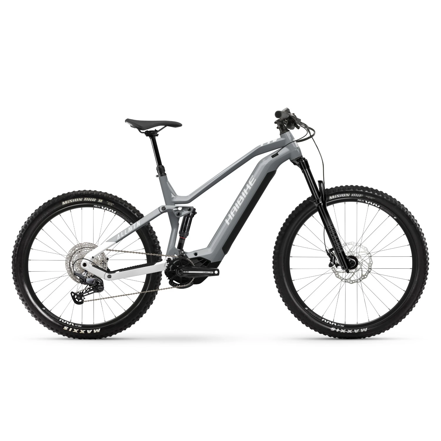 Haibike ALLMTN 3 I720Wh - 29"/27.5" Electric Mountain Bike - 2023 - Gloss Silver White 3 Haibike ALLMTN 3 I720Wh - 29"/27.5" Electric Mountain Bike - 2023 - Gloss Silver White