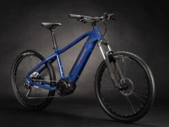Haibike ALLTRACK 4 I500Wh - 29" Electric Mountain Bike - 2023 - Cool Blue/leather - Gloss -Urban Volt Bike Sales my23 alltrack 4 275 blue leather 1 1432210