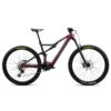 Orbea RISE H30 Electric Mountain Bike - 2023 - Metallic Mulberry - Black (matt) -Urban Volt Bike Sales n370ttcc v7 side orbea rise h30 mulberry 1441321