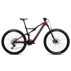 Orbea RISE H30 Electric Mountain Bike - 2023 - Metallic Mulberry - Black (matt)