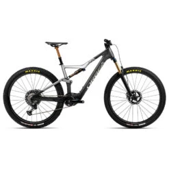 Orbea RISE M-LTD Electric Mountain Bike - 2023 - Carbon Raw - Shark Grey (matt)