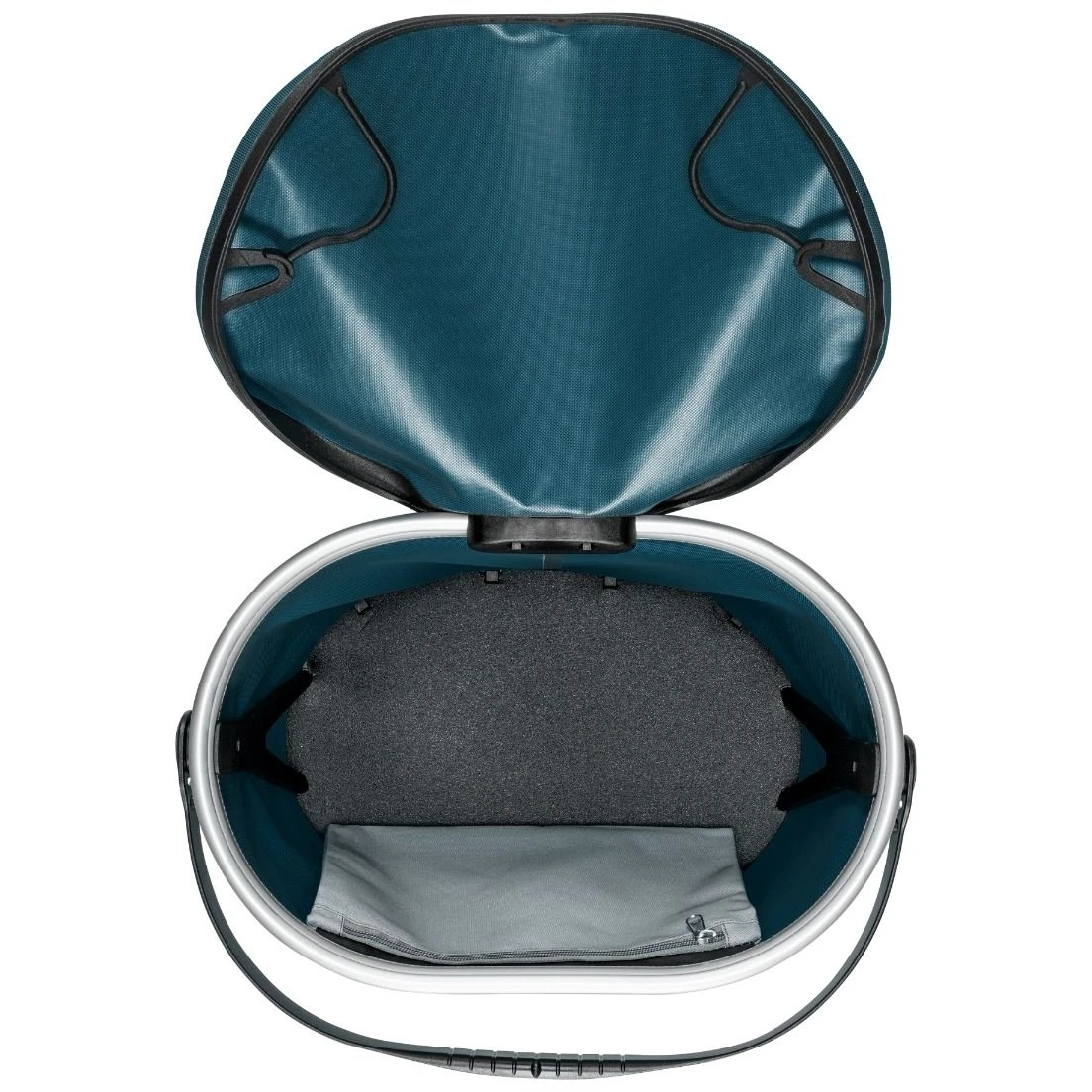 ORTLIEB Up-Town Rack City - Bike Basket - 17.5L - Petrol 7 ORTLIEB Up-Town Rack City - Bike Basket - 17.5L - Petrol - Image 5