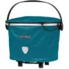 ORTLIEB Up-Town Rack City - Bike Basket - 17.5L - Petrol -Urban Volt Bike Sales ortlieb up town rack city top lock bike basket petrol6 1008355