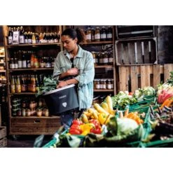 ORTLIEB Up-Town Rack Urban - Bike Basket - 17.5L - Ink 21 ORTLIEB Up-Town Rack Urban - Bike Basket - 17.5L - Ink -Urban Volt Bike Sales ortlieb uptown rack urban toplock 957204 1