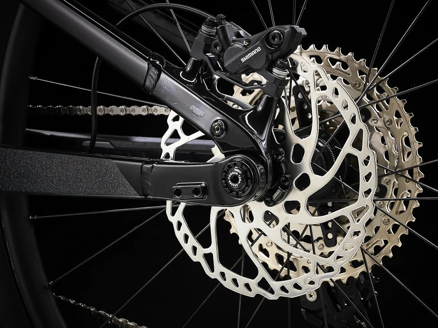 Trek Powerfly FS 7 Gen 3 625Wh - Electric Mountain Bike - 2023 - Dark Prismatic / Trek Black 10 Trek Powerfly FS 7 Gen 3 625Wh - Electric Mountain Bike - 2023 - Dark Prismatic / Trek Black - Image 8