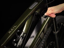 Trek RAIL 9.5 Gen 4 750Wh - Electric Mountain Bike - 2023 - Black Olive -Urban Volt Bike Sales rail95 alt3 1386532