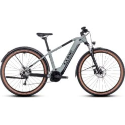 CUBE REACTION HYBRID Performance 625 Allroad - Electric Mountain Bike - 2023 - Swampgrey / Black