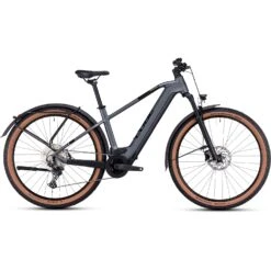 CUBE REACTION HYBRID Pro 625 Allroad - Electric Mountain Bike - 2023 - Flashgrey / Green