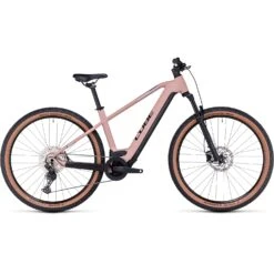 CUBE REACTION HYBRID Pro 750 - Electric Mountain Bike - 2023 - Blushrose / Silver