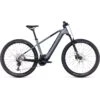 CUBE REACTION HYBRID Pro 625 - Electric Mountain Bike - 2023 - Flashgrey / Green -Urban Volt Bike Sales reaction hybrid pro flashgrey green 1367166