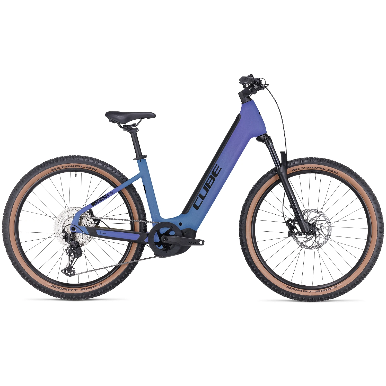 CUBE REACTION HYBRID Race 750 - 27.5" Easy Entry Electric Mountain Bike - 2023 - Switchblue / Black 3 CUBE REACTION HYBRID Race 750 - 27.5" Easy Entry Electric Mountain Bike - 2023 - Switchblue / Black