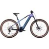 CUBE REACTION HYBRID Race 750 - Electric Mountain Bike - 2023 - Switchblue / Black -Urban Volt Bike Sales reaction hybrid race switchblue black 1385330
