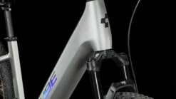 CUBE REACTION HYBRID SLX 750 - 27.5" Easy Entry Electric Mountain Bike - 2023 - Grey / Spectral -Urban Volt Bike Sales reaction hybrid slx easy entry grey spectral 7 1407613