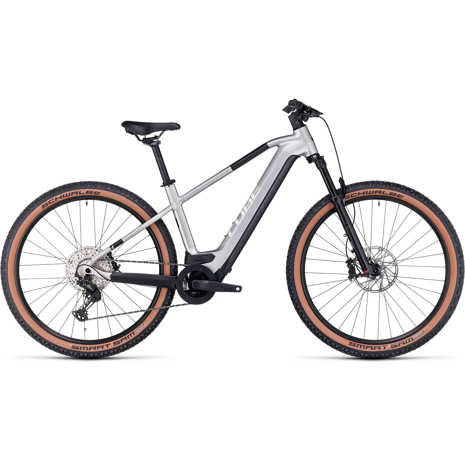 CUBE REACTION HYBRID SLX 750 - Electric Mountain Bike - 2023 - Grey / Spectral 3 CUBE REACTION HYBRID SLX 750 - Electric Mountain Bike - 2023 - Grey / Spectral