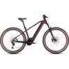 CUBE REACTION HYBRID SLX 750 - Electric Mountain Bike - 2023 - Rubyred / Black -Urban Volt Bike Sales reaction hybrid slx rubyred black 1385942