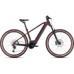 CUBE REACTION HYBRID SLX 750 - Electric Mountain Bike - 2023 - Rubyred / Black