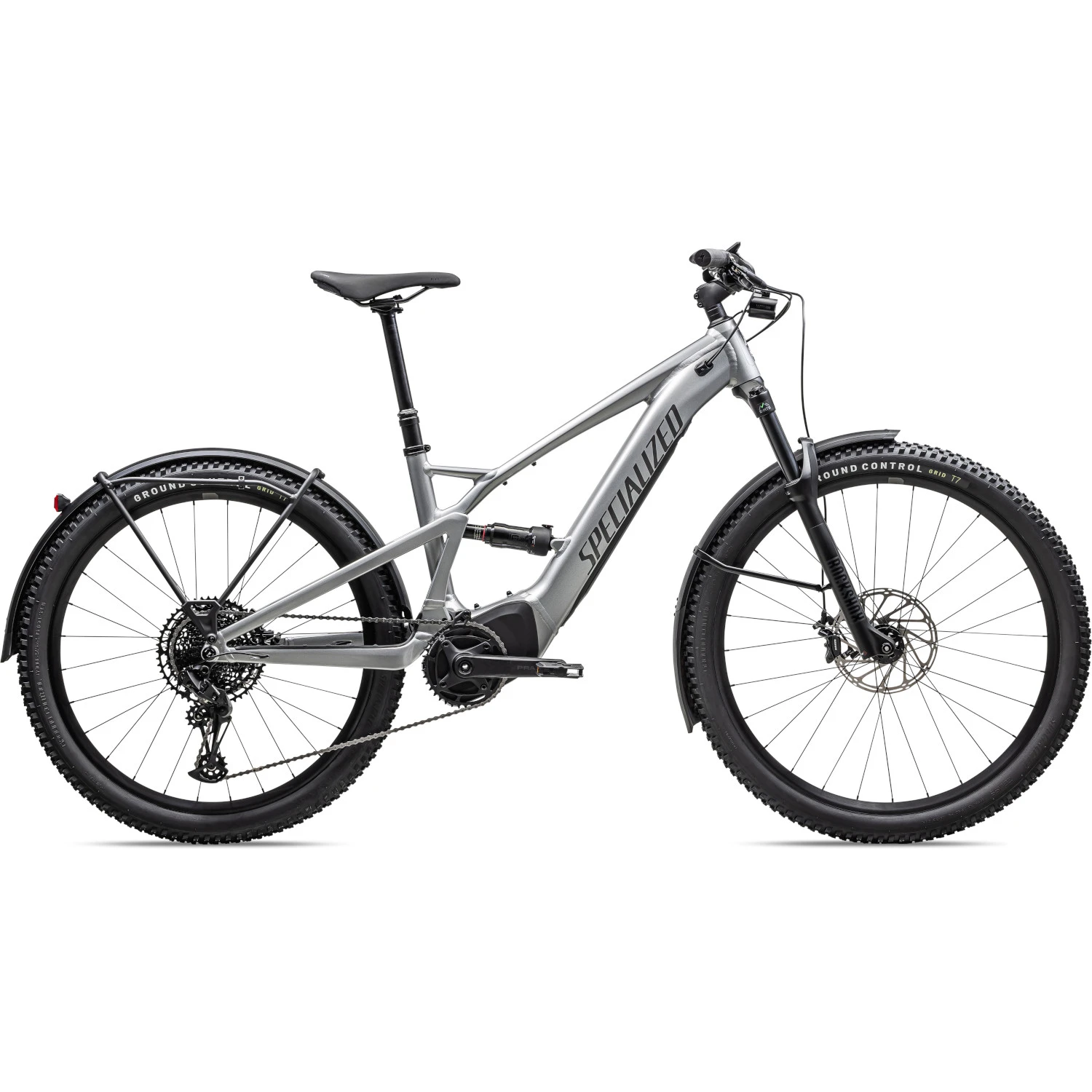 Specialized TURBO TERO X 4.0 - Electric Mountain Bike - 2023 - Silver Dust / Smoke 3 Specialized TURBO TERO X 4.0 - Electric Mountain Bike - 2023 - Silver Dust / Smoke