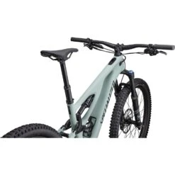 Specialized TURBO LEVO COMP - Carbon Electric Mountain Bike - 2023 - Satin White Sage / Deep Lake -Urban Volt Bike Sales specialized 95223 levo comp carbon whtsge 10 1474732