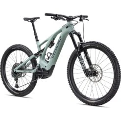 Specialized TURBO LEVO COMP - Carbon Electric Mountain Bike - 2023 - Satin White Sage / Deep Lake -Urban Volt Bike Sales specialized 95223 levo comp carbon whtsge 7 1474729
