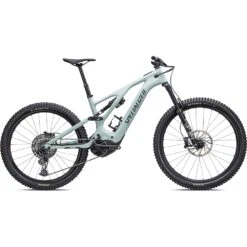 Specialized TURBO LEVO COMP - Carbon Electric Mountain Bike - 2023 - Satin White Sage / Deep Lake