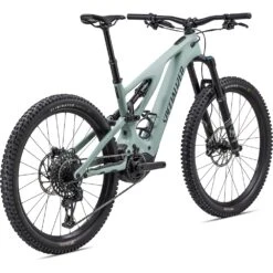 Specialized TURBO LEVO COMP - Carbon Electric Mountain Bike - 2023 - Satin White Sage / Deep Lake -Urban Volt Bike Sales specialized 95223 levo comp carbon whtsge 9 1474731