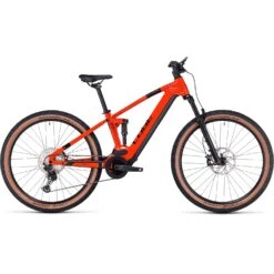CUBE STEREO HYBRID 120 Race 625 - Electric Mountainbike - 2023 - Fireorange / Black