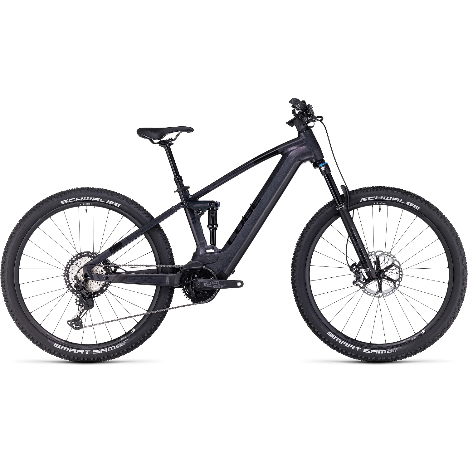 CUBE STEREO HYBRID 120 SLT 750 - Electric Mountainbike - 2023 - Prizmblack / Black 3 CUBE STEREO HYBRID 120 SLT 750 - Electric Mountainbike - 2023 - Prizmblack / Black