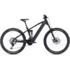 CUBE STEREO HYBRID 120 SLT 750 - Electric Mountainbike - 2023 - Prizmblack / Black A00 -Urban Volt Bike Sales stereo hybrid 120 slt prizmblack black 1407970